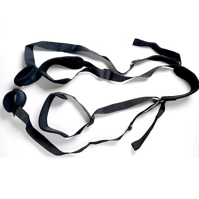 Adult BDSM Split Leg Strap with Hand and Ankle Cuffs