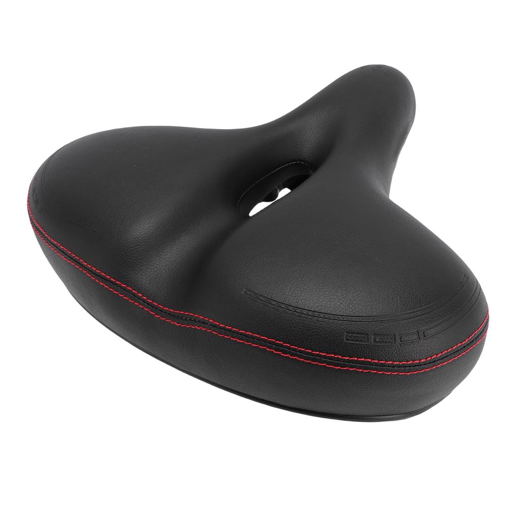 Bike Seat Cushion PU Leather Sponge Water Proof Universal Bike Saddle for Electric Bikes Folding Bikes Mountain Bikes