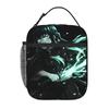 1 Piece Zipper Closure Genius Swordman Storage Bag Pocket Demon Slayer Anime  School Lunch Food Box Reusable For Lunch Food Bag