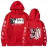 Anime Attack On Titan Plus Size Hoodie Levi Graphic Hood Sweatshirt Men Womnen Fashion Brand Design Pullover Fleece Hoodies