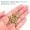 ADOFUN Insert Nuts M3*4mm*5mm [100pcs] Brass Knurled Nuts for 3D Printing, Brass Nut Inserts for 3D Printer Parts or Laptops (M3*4mm*5mm)