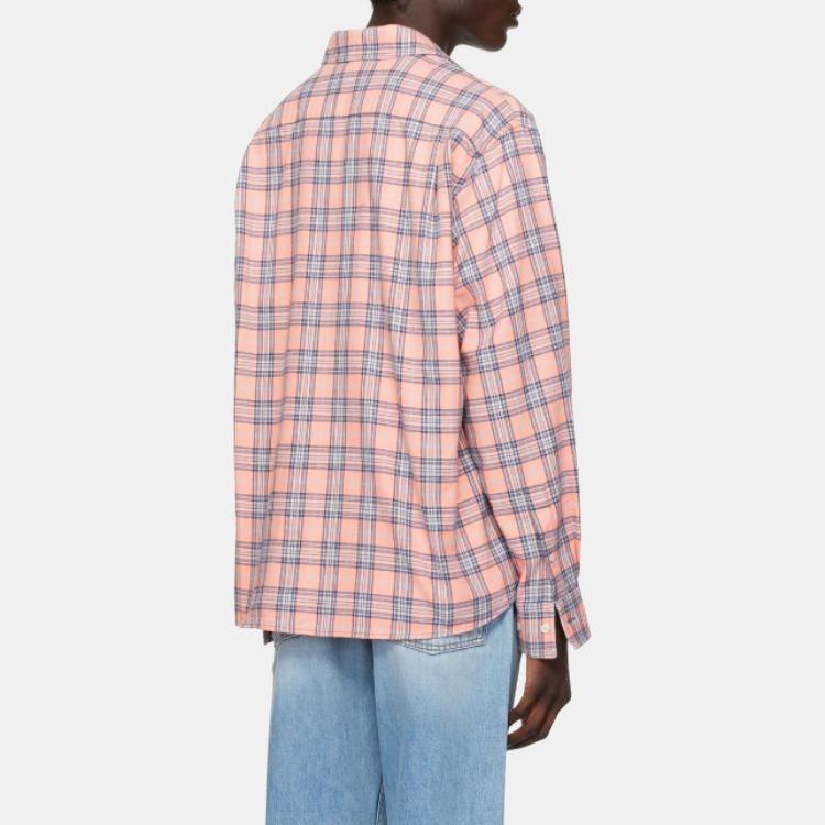 Acne Studios Checked Button-Up Shirt Unisex CB0062-COG