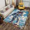 Giant Mecha Robot Design Carpet Suitable As a Non-slip Mat for the Living Room or Bedroom Sofa