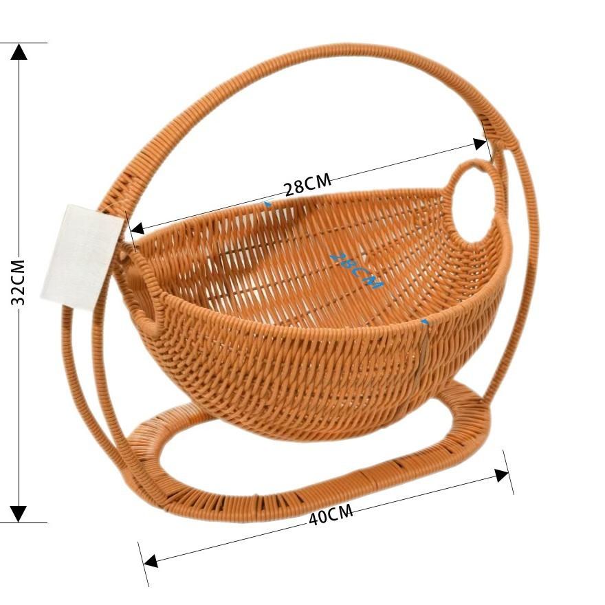 XIUGOUDUOLA  Cat Hammock with Bracket Indoor Hanging Pet Beds for Cats and Small Pets Weight Bearing Rattan/Winter