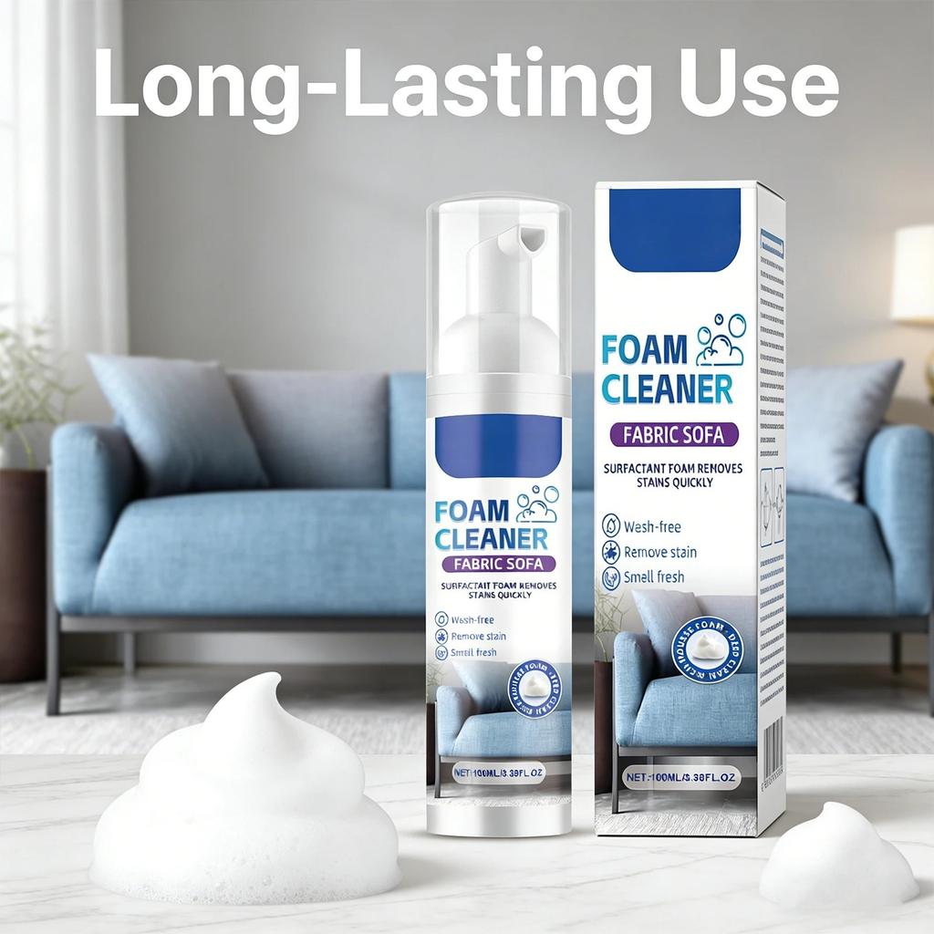 Sofa Foam Cleaner Cleaning Stubborn Stains Eliminate Odors Efficient Formula Not Damaging Sofa Maintain Softness Fabric Cleaner