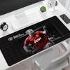 Football Player Jersey Gaming Mouse Pad Keyboard Pad Office Mouse Mats Non-Slip Rubber Bottom Office and Gaming Desk Decoration
