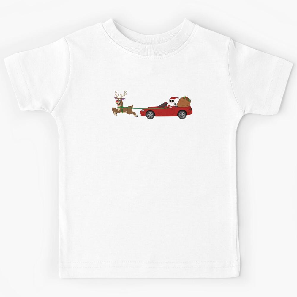 Christmas sleigh Miata NB Kids T-Shirt 100
