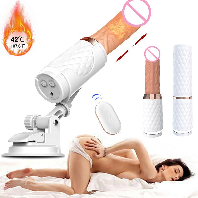 Wireless Remote Control Dildo Female Masturbation Sex Toys for Women Telescopic Penis Vibrator Adult Vagina Anal Stimulator
