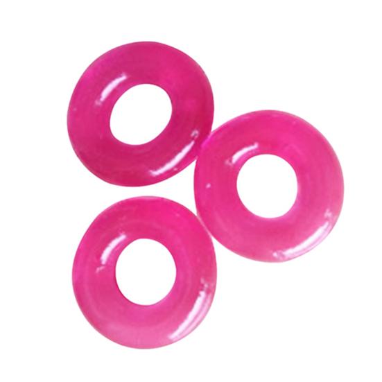3Pcs Penis Loop Rings Men Sexy Cock Ring Delay Lock High Elasticity Sex Toy