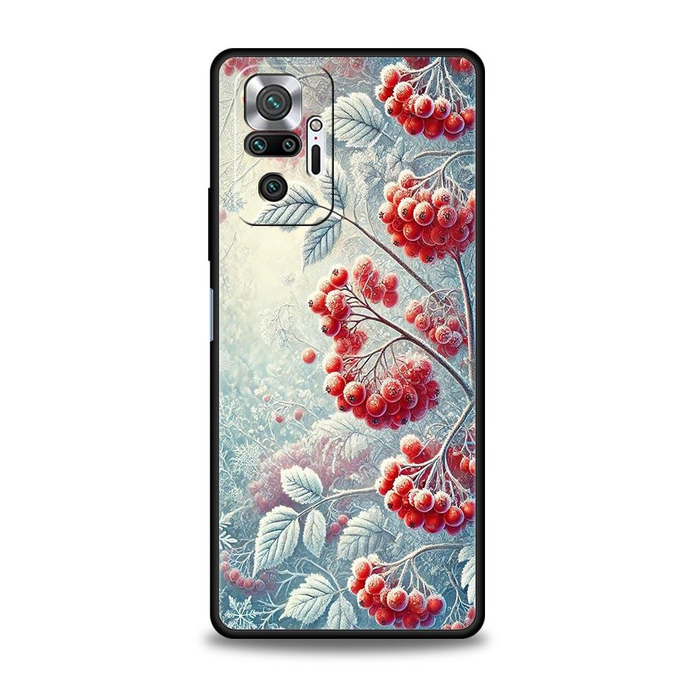 Oil Painting Flowers Pattern Design Phone Case Cover for Redmi 14C 10C Note 15 14 13 12 10 11 K40 Pro Plus 5G Soft TPU Shell