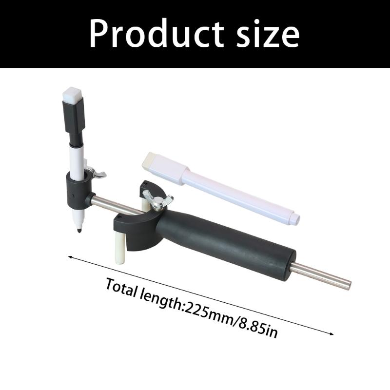 Parallel Scriber Tool High Precisions Universal Dents Repair Line Marker Tool With 2 Pens Suitable For Vehicle Maintenance
