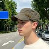 Flat Top Hat Men's Outdoor Sunshade Hat Outdoor Cap Middle-Aged Sunshade Hat
