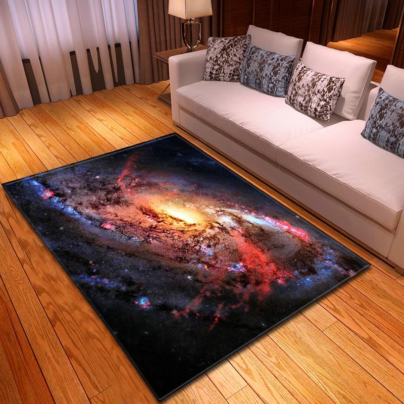 Simple Starry Sky Living Room Carpet Bedroom Dining Room Floor Mat Pattern Size