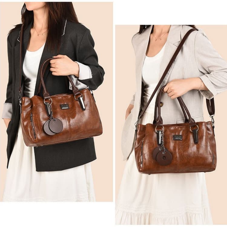 Vintage Portable Tote Bag Shoulder Messenger Women's Bag