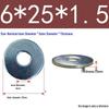 Galvanized Flat Metal Washer Spacer M3-M60