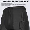 Basketball Protective Shorts Quick Dry Comfortable Thickened EVA Padded Shorts for Sports L