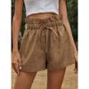 Women's High Waist Loose Fit Wide Leg Shorts Casual Summer Drawstring Pants