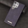 Suitable for Samsung S25ultra Mobile Phone Case Oil Wax Pattern 25p Magnetic Absorbent Samsung Full-inclusive S24u Business Men's Leather Case