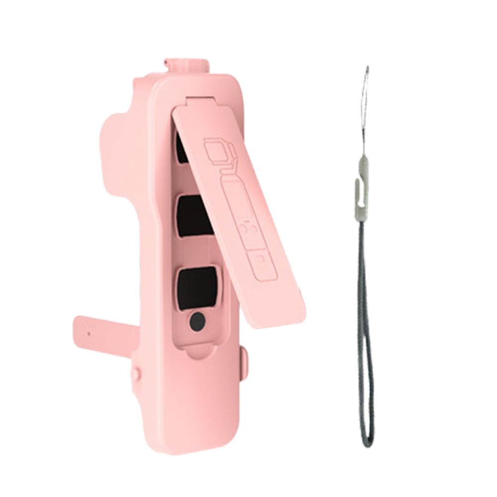 Protective Case For DJI Pocket 3 Flip Cover with 5 Filter Slots And Elastic Band Pocket 3 Accessories Anti-Scratch Cover