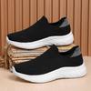 Broken size popcorn fly-woven mesh shoes soft sole light lazy shoes large size