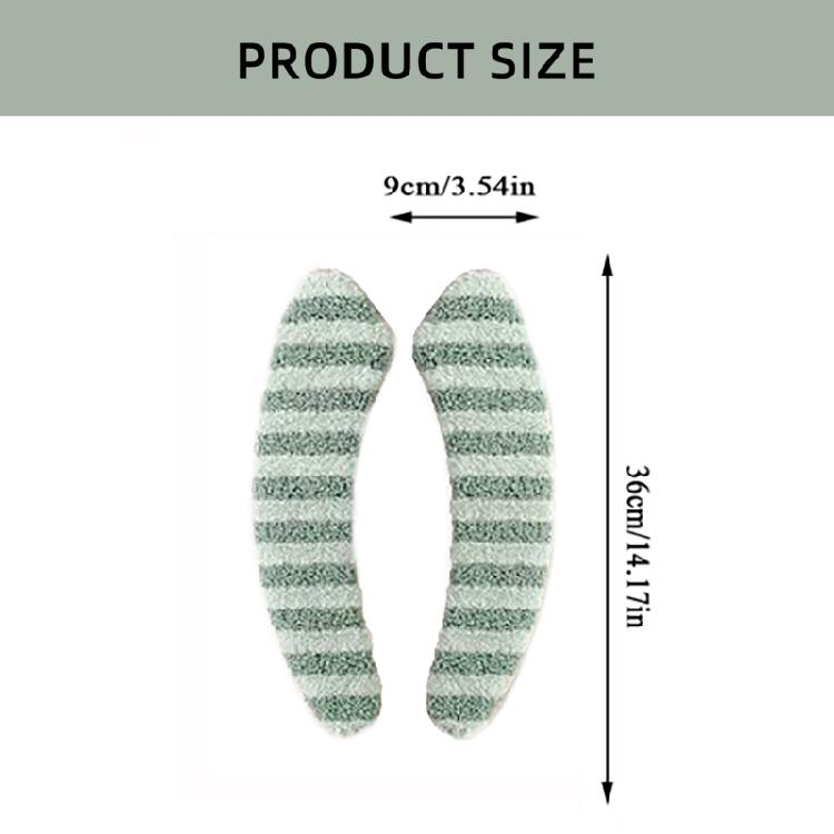 Klebende Toilettensitzauflage mit weichem Stoff und robuster Konstruktion für lange Haltbarkeit Toilettensitzbezug