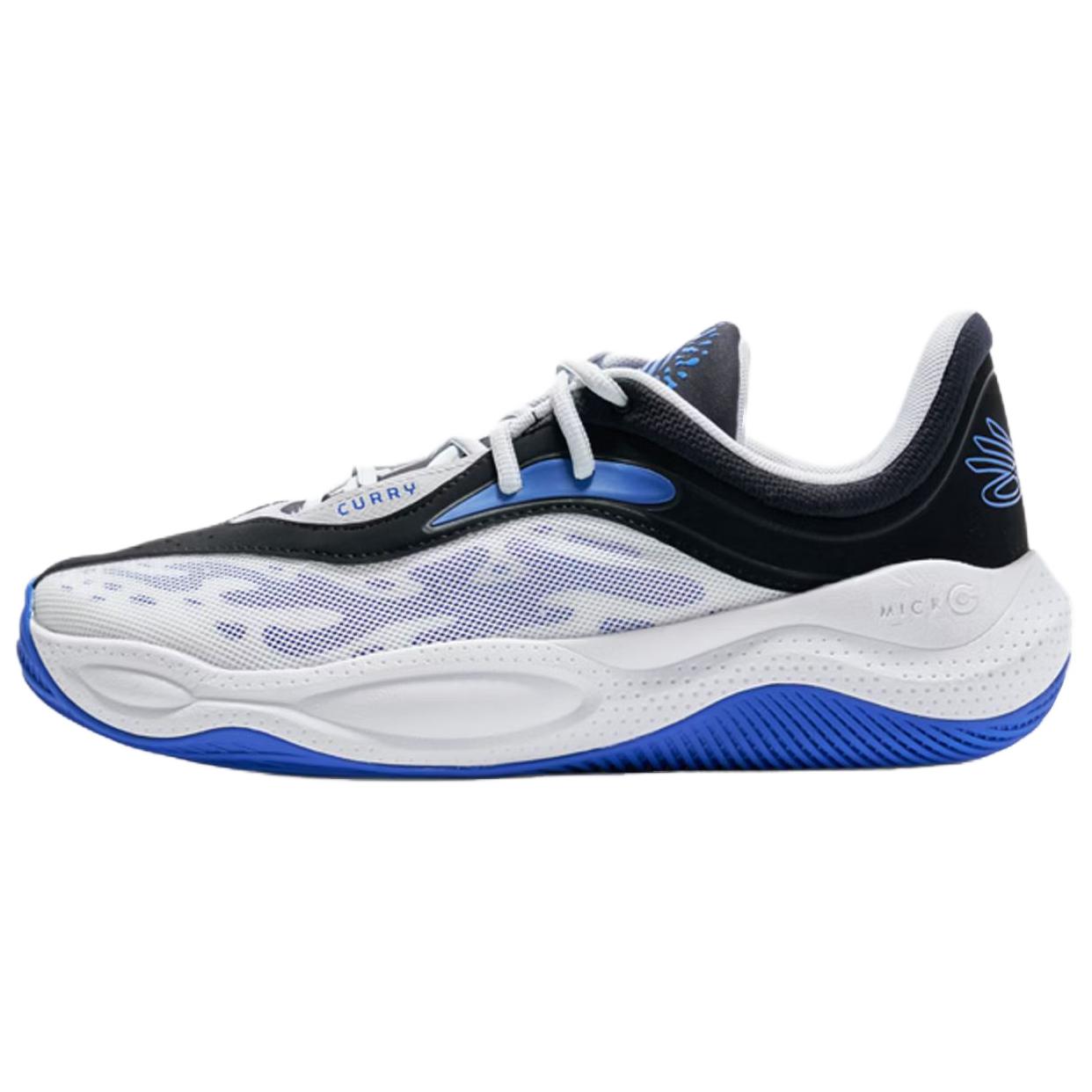 

Under Armour Curry Splash 25 Comfortable Fit Durable Breathable Grip Basketball Shoes Unisex sneaker White Blue 3028460-003 40