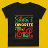 Christmas Womens T Shirt Mens Tops Tees Unisex Christmas Santa's Favorite Elf Costume Top