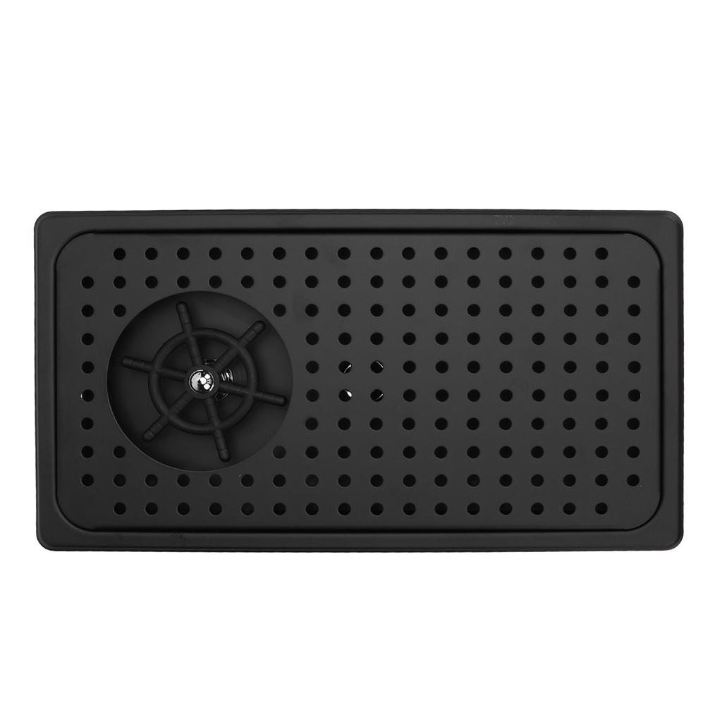 Cup Washer Stainless Steel High Pressure Pitcher Rinser Glass Cleaning Tool with Drain Tray for