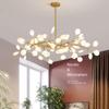 Nordic G4 Led Chandelier Lighting Modern Branch Pendant Light Living Room Gold / Black Art Decor Indoor Lighting(bulb NOT Included)
