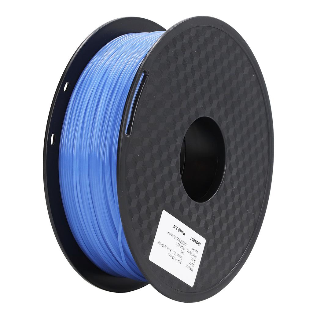 3D Printing Consumable 1.75mm PLA Filament Blue to White Color Changing Consumable Filament