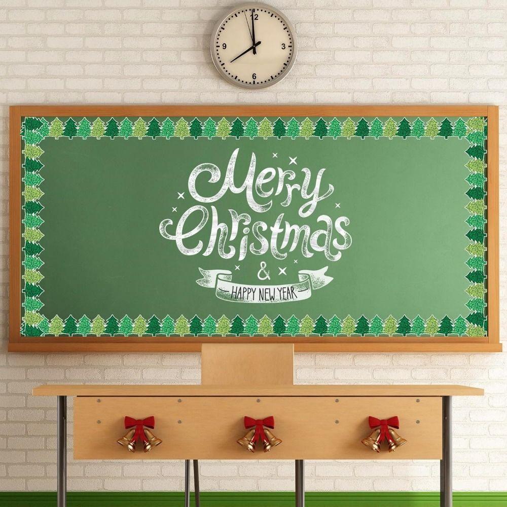 Self Adhesive Border Sticker Roll 10m Christmas Border Stickers  Bulletin Board Decorating