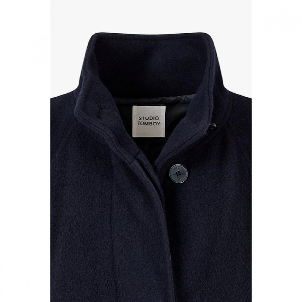 STUDIO TOMBOY High Neck Belted Coat  9105411175 