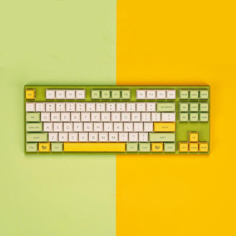 135 Keys/Set Fruit Keycaps For MX  Mechanical Keyboard PBT Dye Subbed Keycap DA Profile 85% High Content PBT