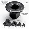 Chrome Steel Socket Adapter Kit Feature Magnetic Connection Design For Enhancing Safety During Heavy Duty Maintenance Tasks
