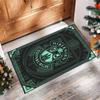 Hibernian FC Fußballmuster Weicher Teppich Rutschfeste Indoor-Bodenmatte Sportdekorationsmatte für Schlafzimmer