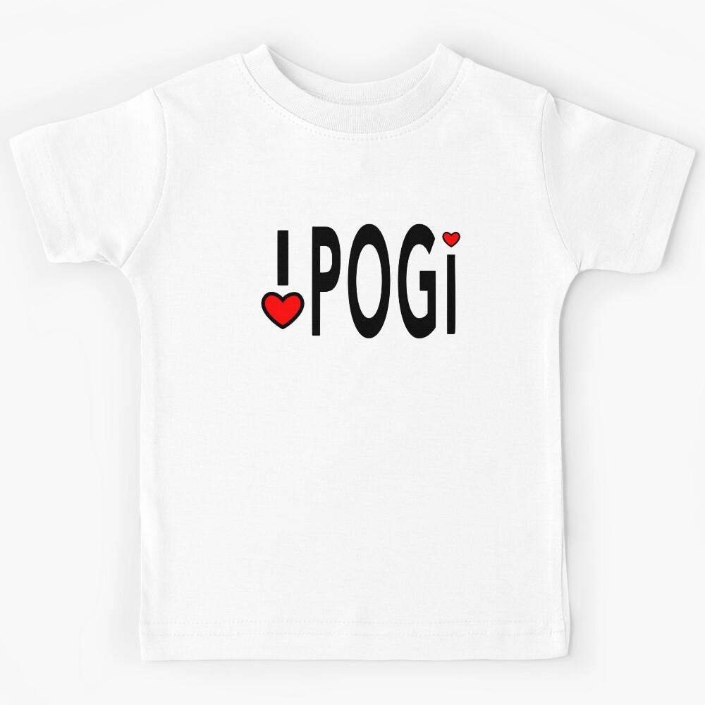 I Love Pogi Kids T-Shirt 160