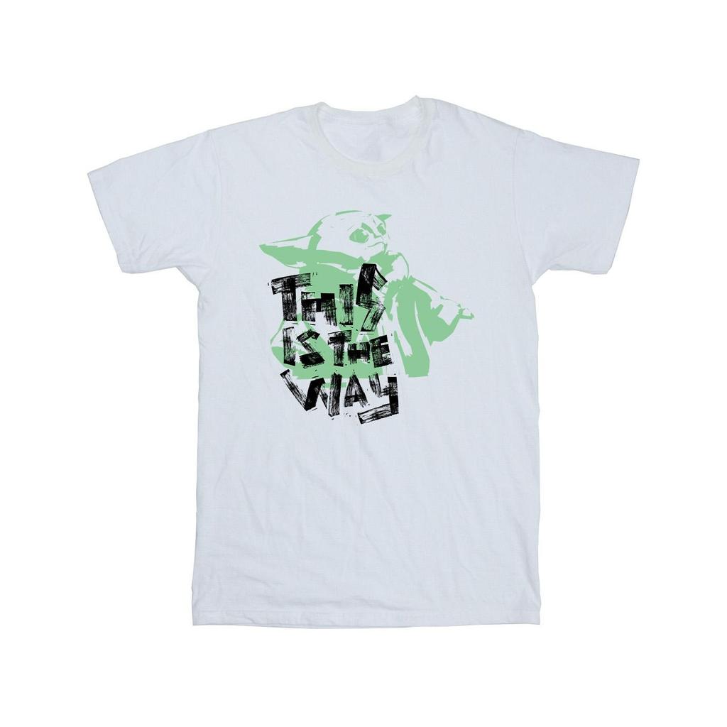 Star Wars Mens The Mandalorian This Is The Way Grogu T-Shirt