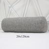 Long Pillow for Beds Cylinder Support Waist Leg Cushion Simple Solid Color Sun Lounger Backrest Pad Home Office Decor