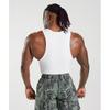 Gymshark Ribbed Tank 1pk White A5a8h Wb57