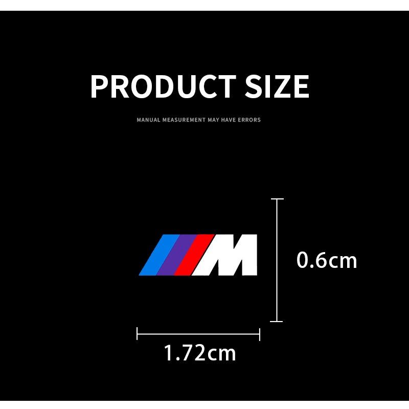 2/5/10 vnt. Automobilio logotipo lipdukas Centrinio valdymo lipdukai Automobilio priedai BMW M E34 E36 E60 E90 E46 E39 E70 F10 F20 F30 X5 X6 X1 M3 M5 M6 E71 F01 F02 F87