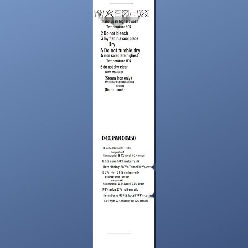 SanCai 2025 Autumn Lyocell Embroidered Slim Fit V-Neck Short Sleeve Knit Top