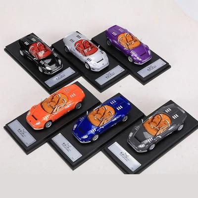 T/SHADOW 1/64 Spyker C12 Model Sports Car Vintage Cars JDM Vehicle Alloy Diecast Metal Model Kids Xmas Gift Toys for Boys