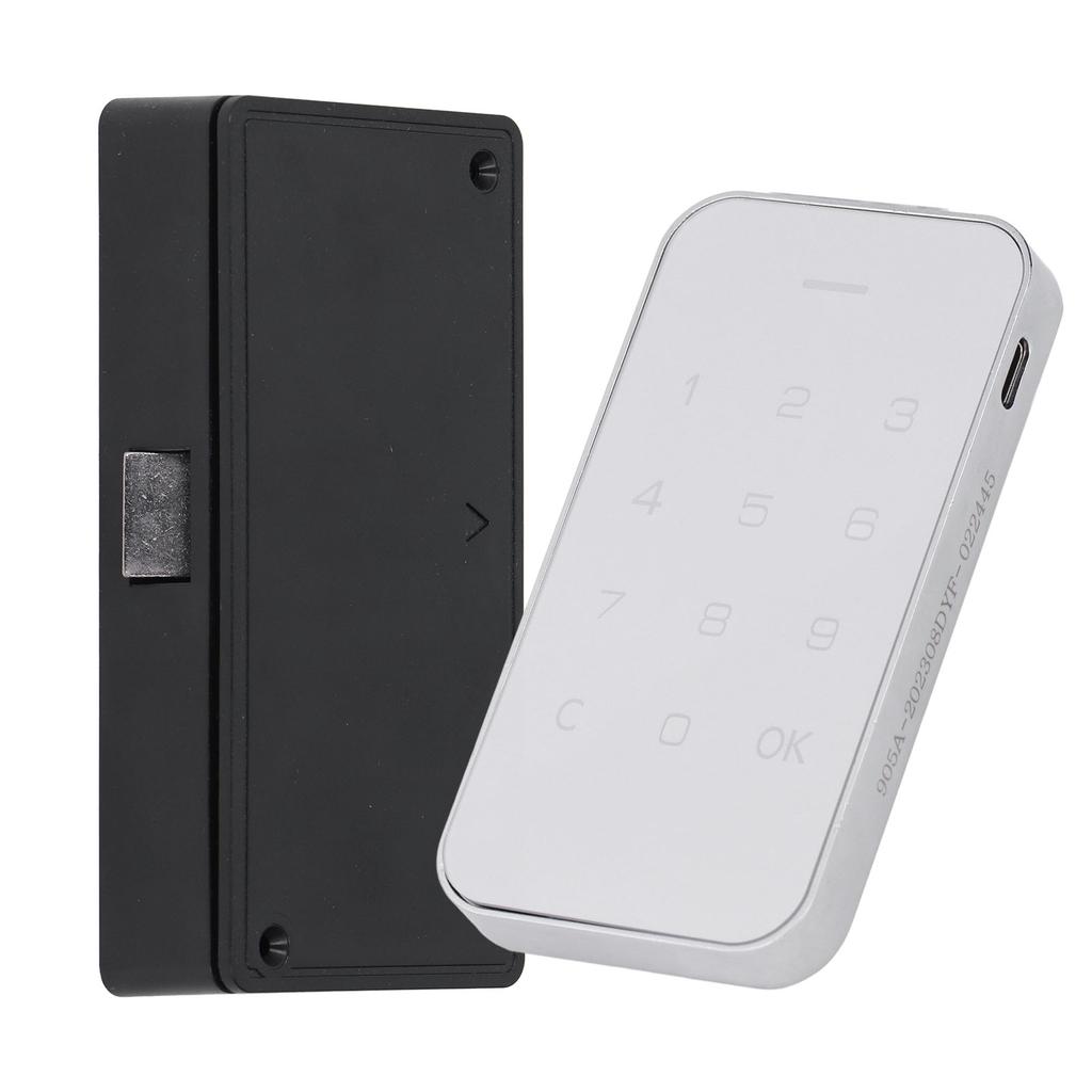 Elektronisches Schrankschloss, digitales Touch-Tastaturschloss, Passworteingabe, schlüsselloses Sicherheitsschloss für den Kleiderschrank