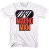 Macho Man More Macho White Wrestling Shirt Unisex T-Shirt