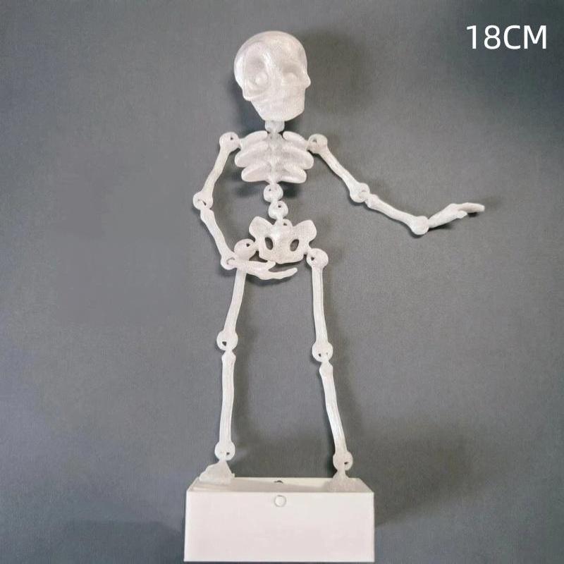1Pcs Creative Dancing Skeleton Fish Tank Decoration, Movable Skeleton, Halloween Aquarium Decoration, Requires Its Own Air Pump
