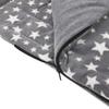 Footmuff for Stroller, Warm, Cold Protection, Autumn/Winter, Envelope Style Sleeping Bag, Warm, Soft, Star Pattern, Windproof, Swaddle, Baby Cuddle, M