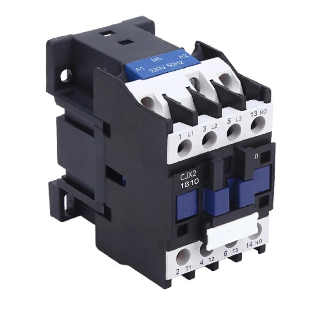 Household Power Contactor Contactors 3P 18A Contactor AC Contactor AC-optimized Design 10,000,000 Mechanical Life