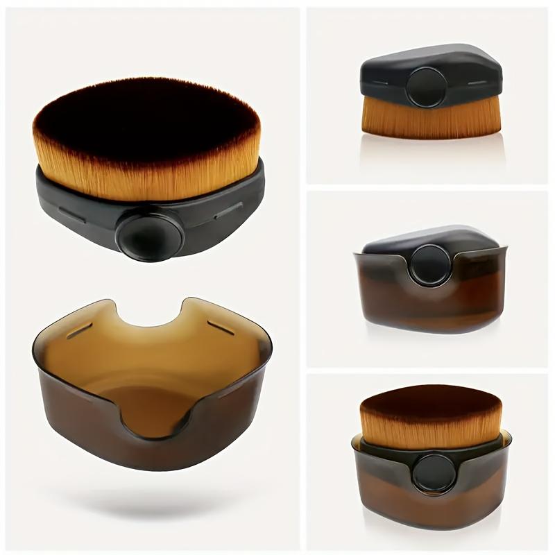 1Pc Professional Foundation Brush, Seamless Foundation Brush, Creates A Light, No-Trace Nude Makeup Effect, Fixed Makeup Brush Set To Meet Daily