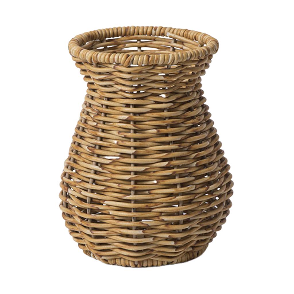 Handwoven Holder Natural Looking Decorative Vase for Living Room & Wedding Arrangements