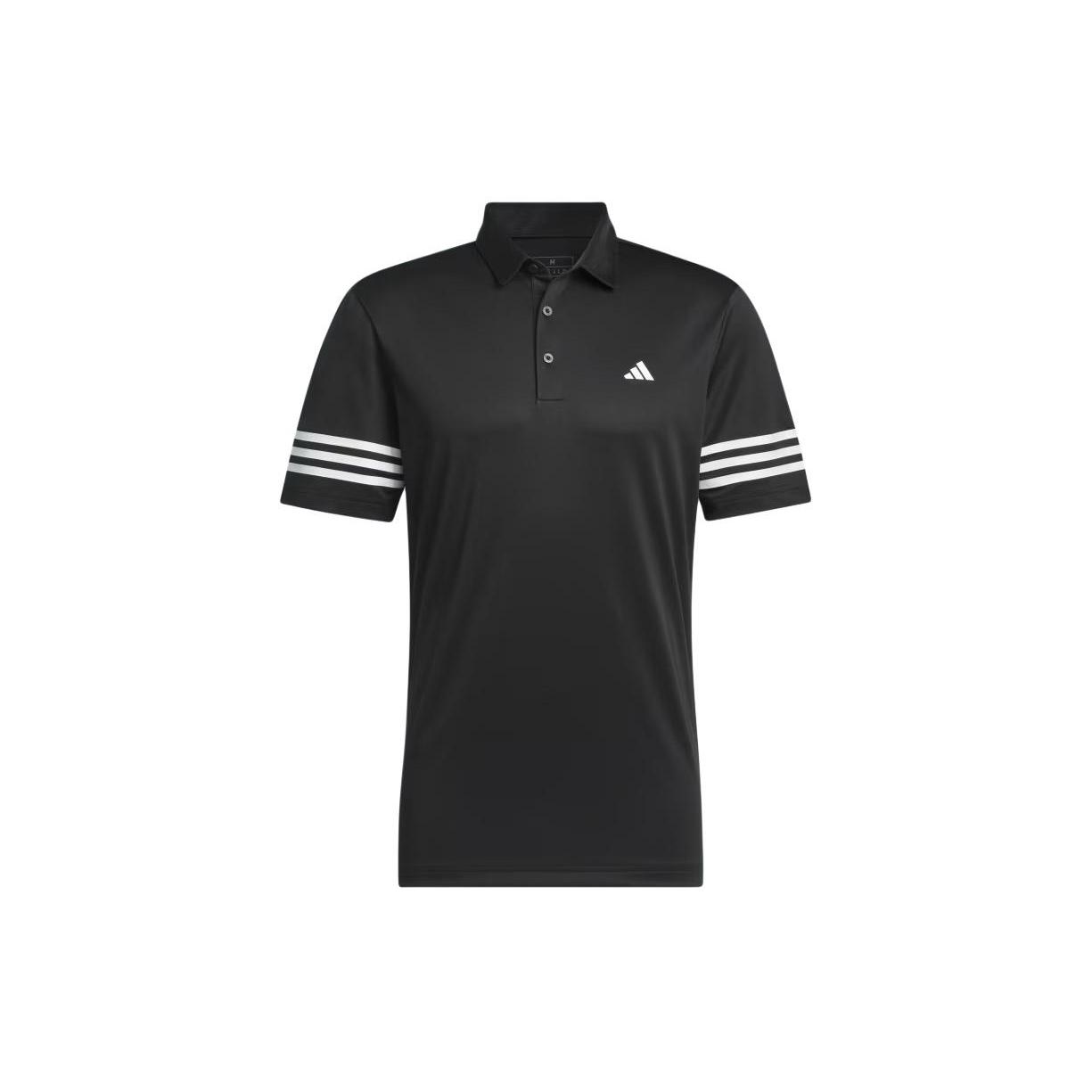 Поло Adidas с 3 полосками Поло Мужское Черное IU4360 L
